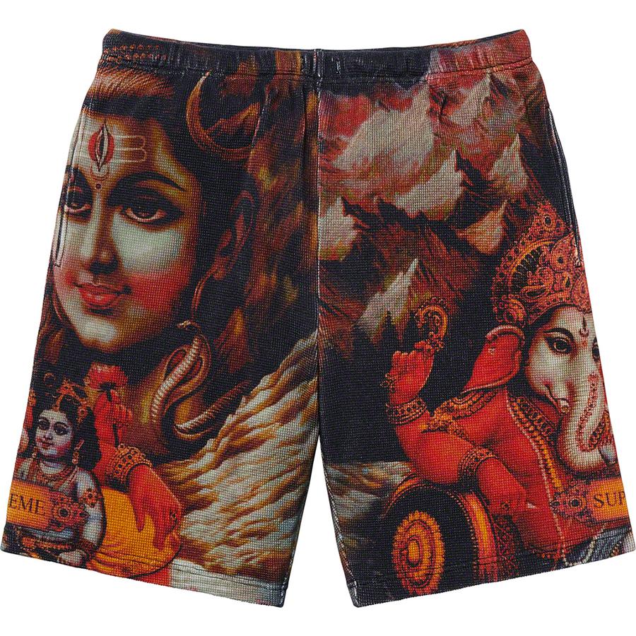 Details on Ganesh Waffle Short from fall winter
                                            2019 (Price is $118)