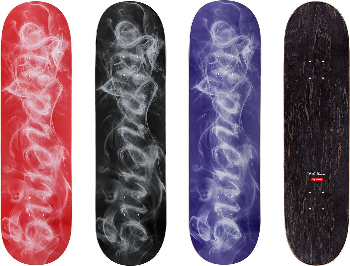 Smoke Skateboard - fall winter 2019 - Supreme