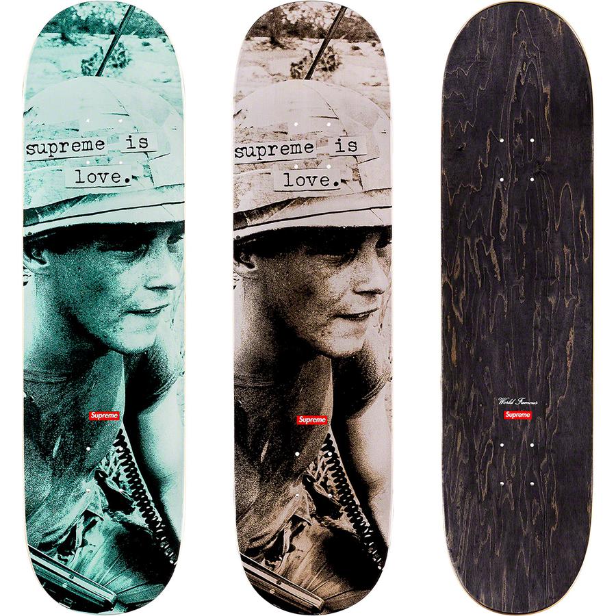 Supreme Supreme is Love Skateboard released during fall winter 19 season