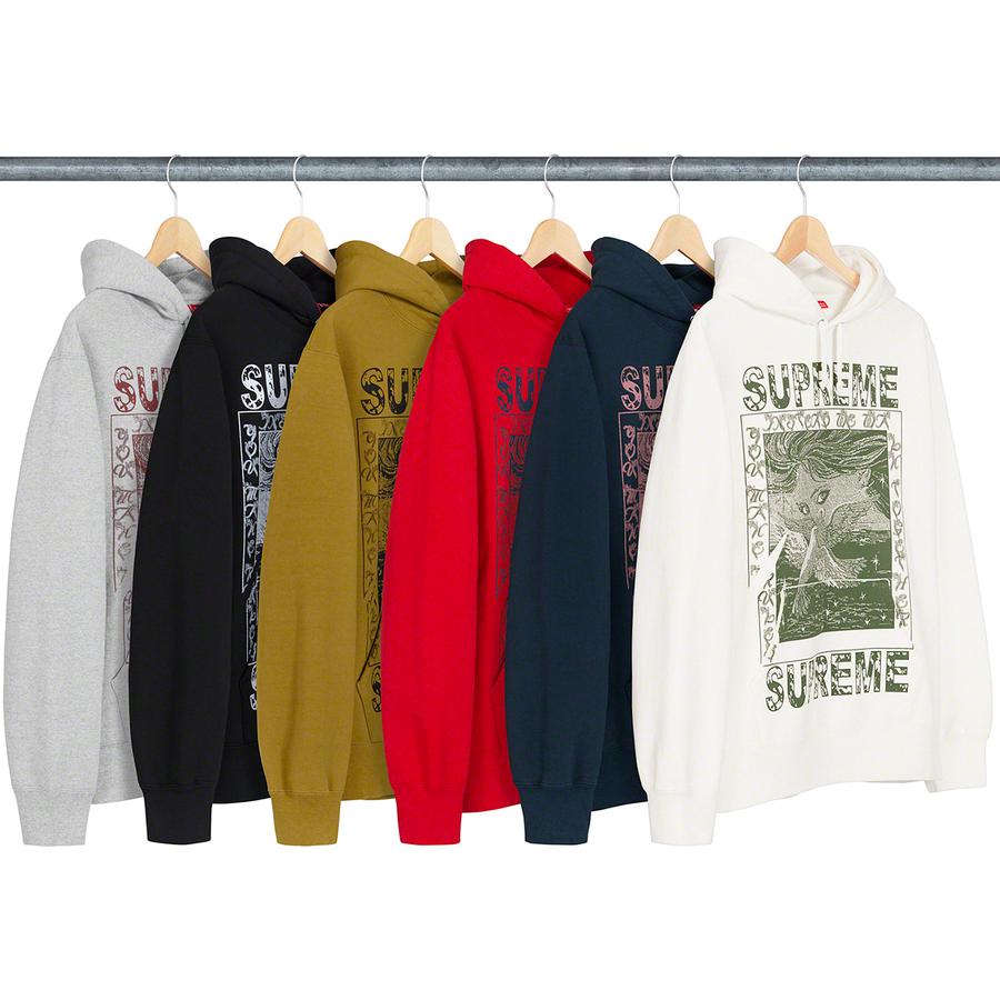 Supreme Doves Hooded Sweatshirt released during fall winter 19 season