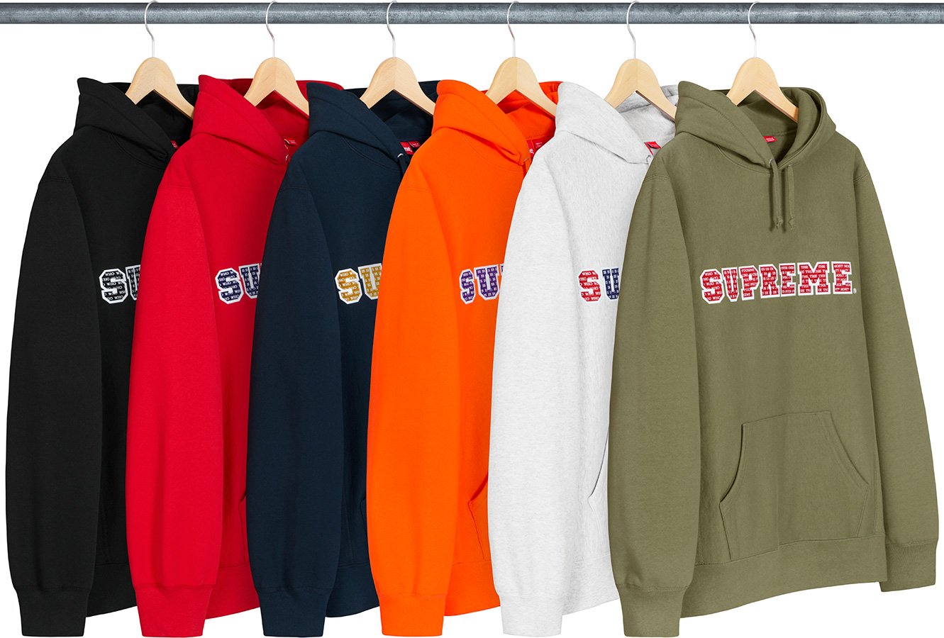 Supreme 19AW The Most Hooded Sweatshirt-