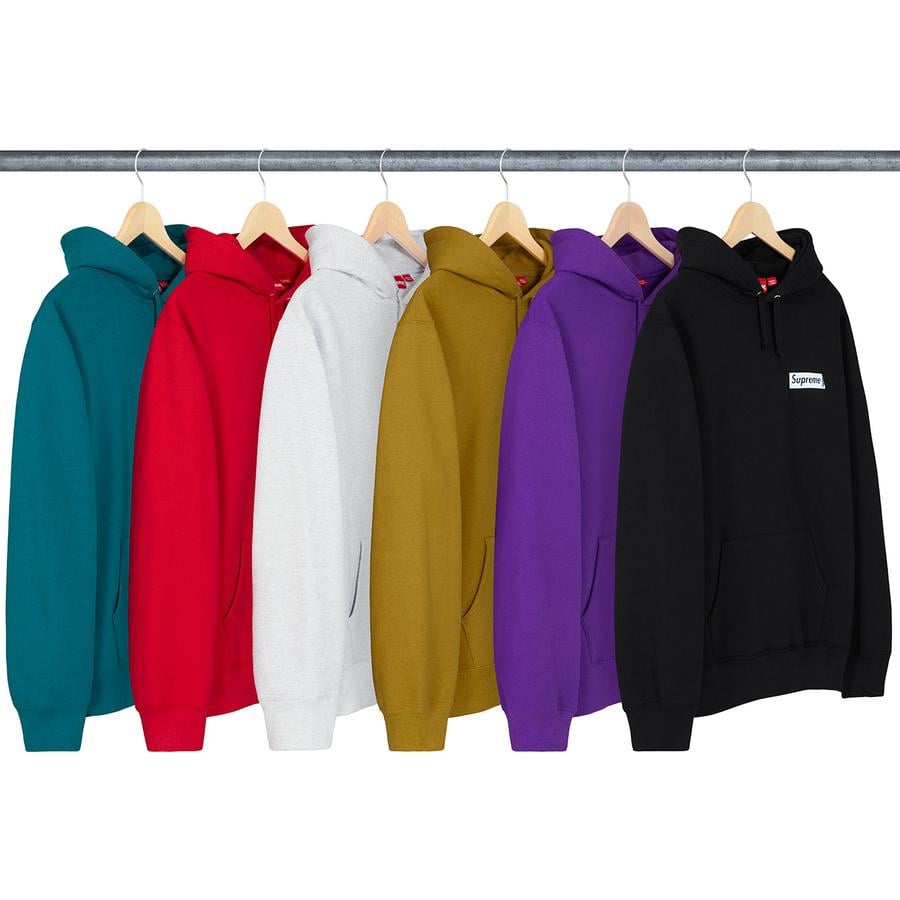 Supreme Stop Crying Hooded Sweatshirt for fall winter 19 season