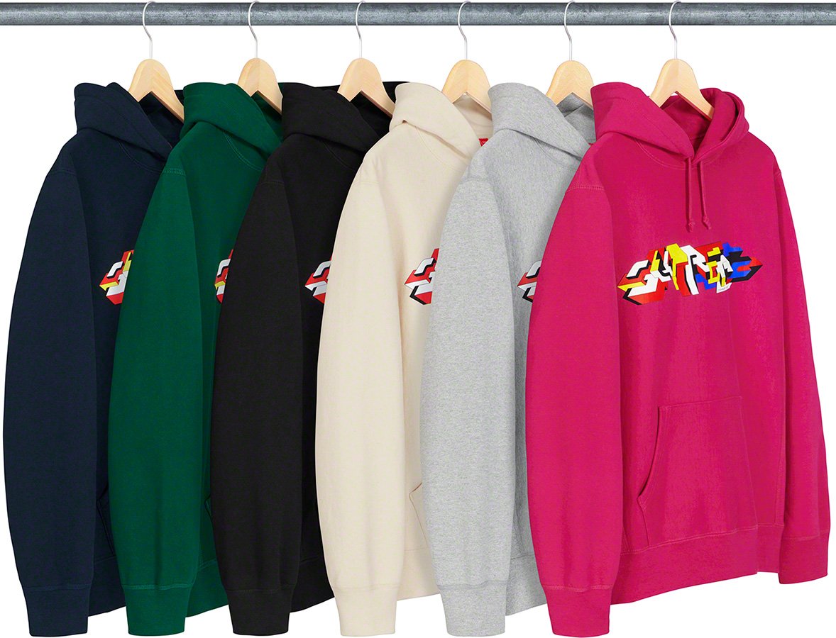 Delta Logo Hooded Sweatshirt - fall winter 2019 - Supreme