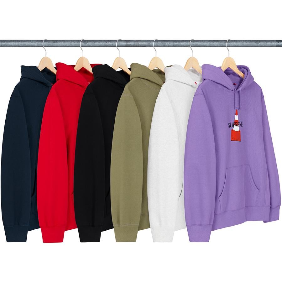 Supreme Cone Hooded Sweatshirt releasing on Week 1 for fall winter 2019