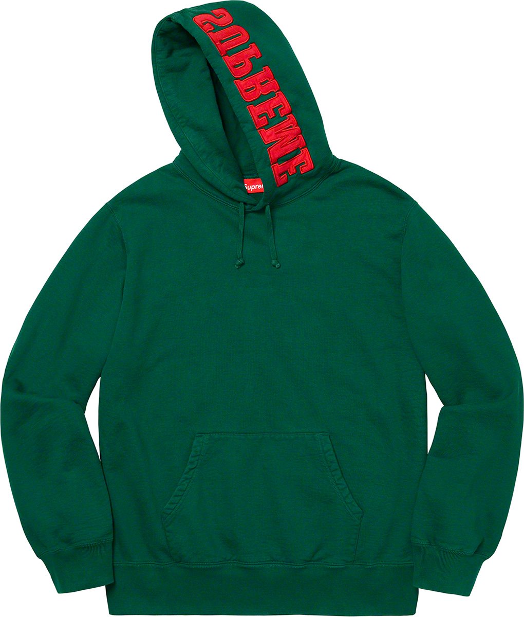 Mirrored Logo Hooded Sweatshirt fall winter 2019 Supreme