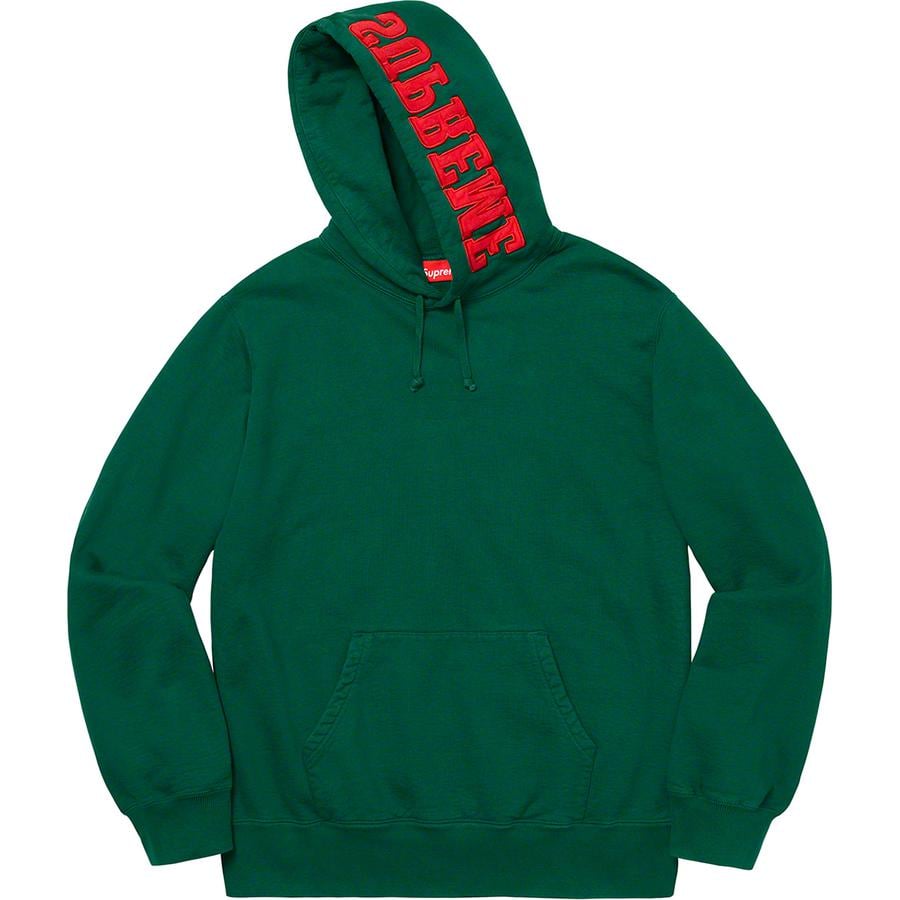 Details on Mirrored Logo Hooded Sweatshirt  from fall winter 2019 (Price is $158)