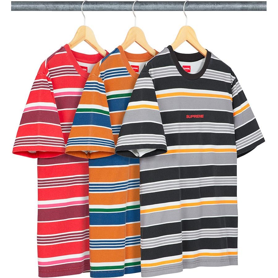 Supreme Stripe S S Top releasing on Week 0 for fall winter 19