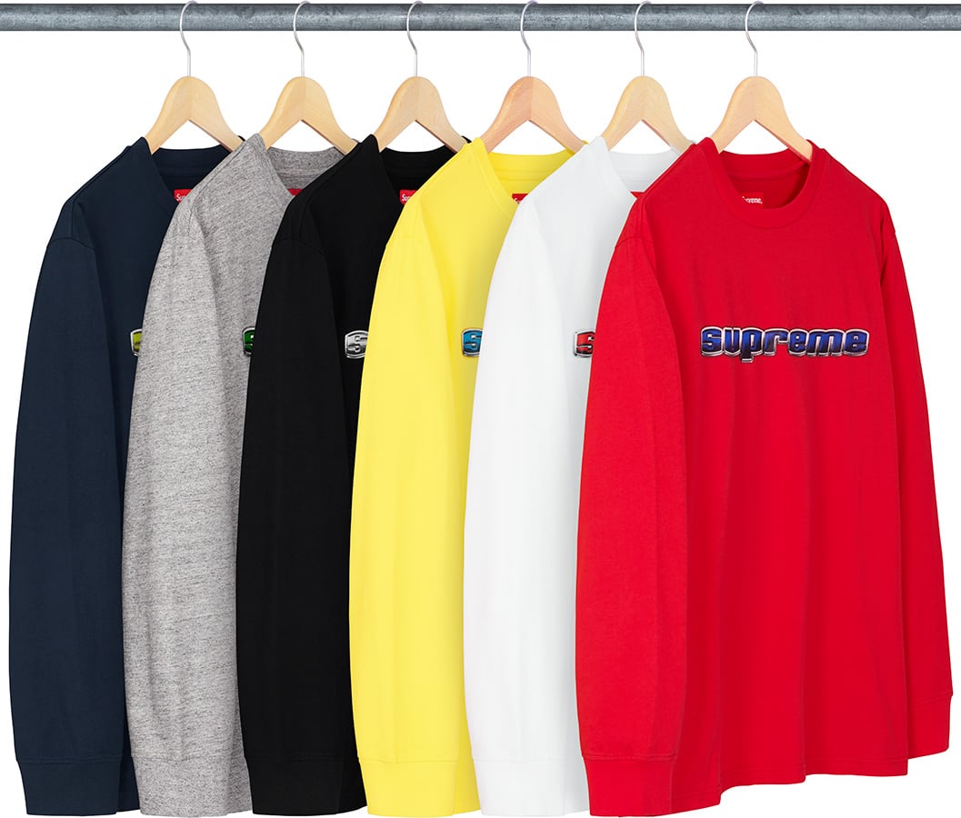 Supreme Chrome Logo L 19 Top S AW