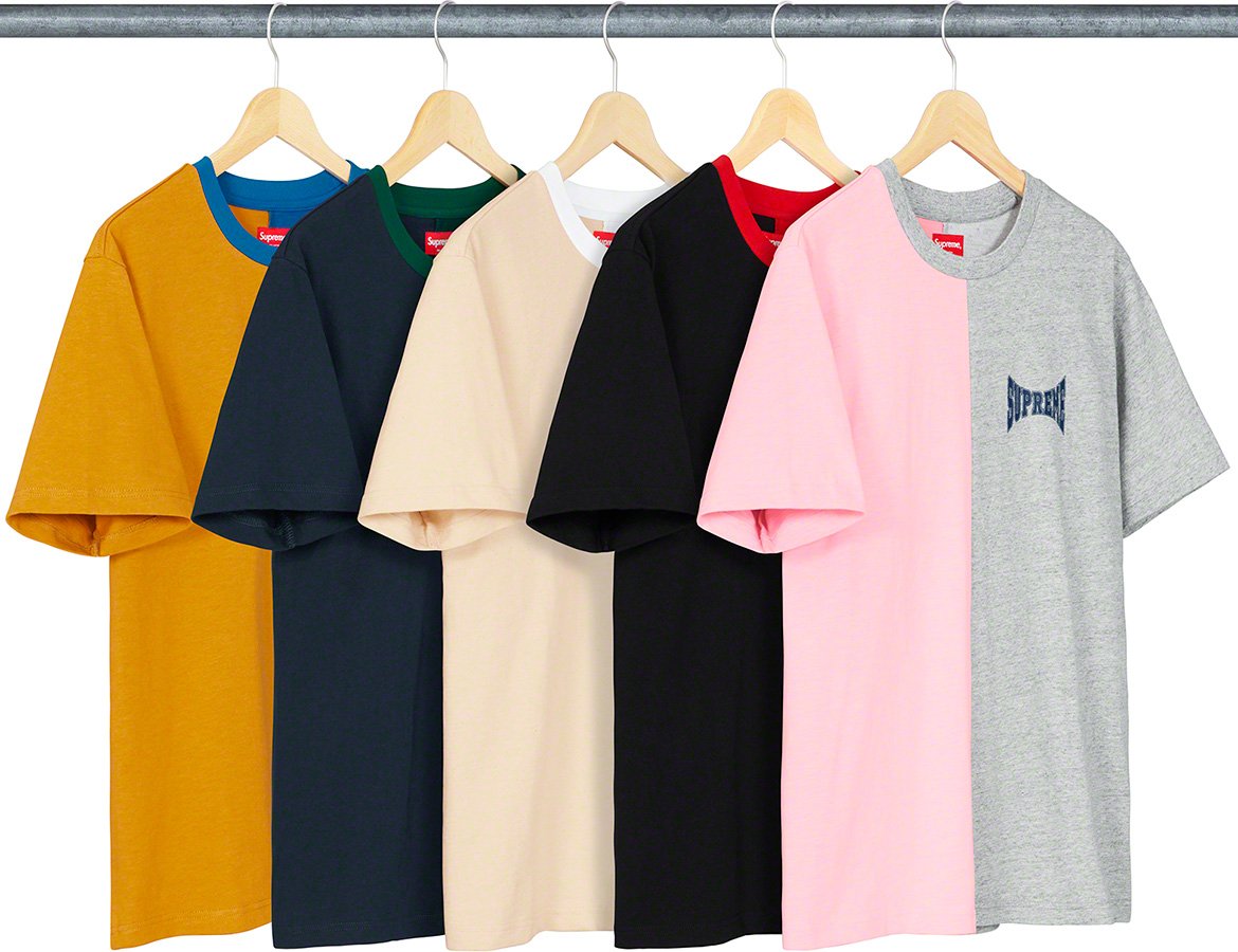 Supreme split logoS/S Top