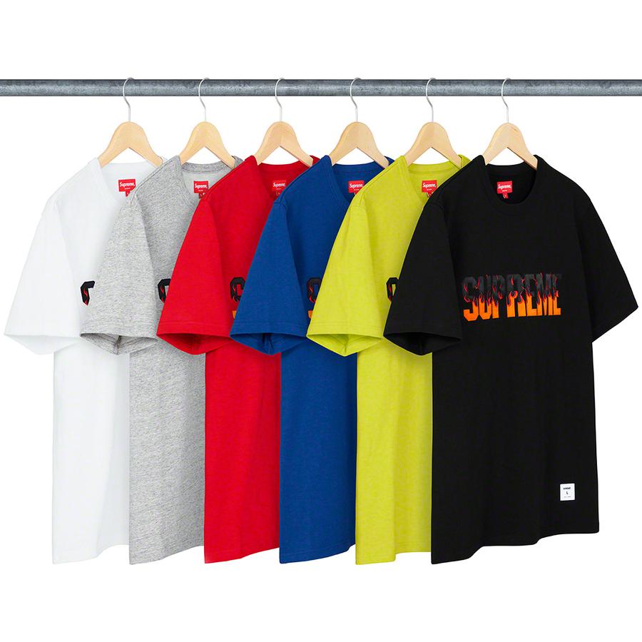 【即日発送可】Supreme Flame S/S Top S 黒