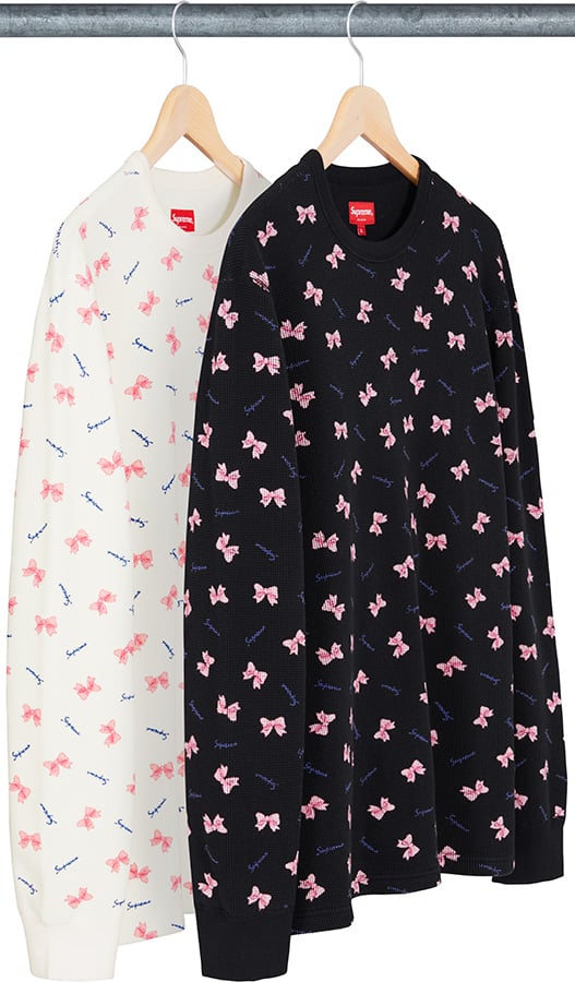 Bow Waffle Thermal - fall winter 2019 - Supreme