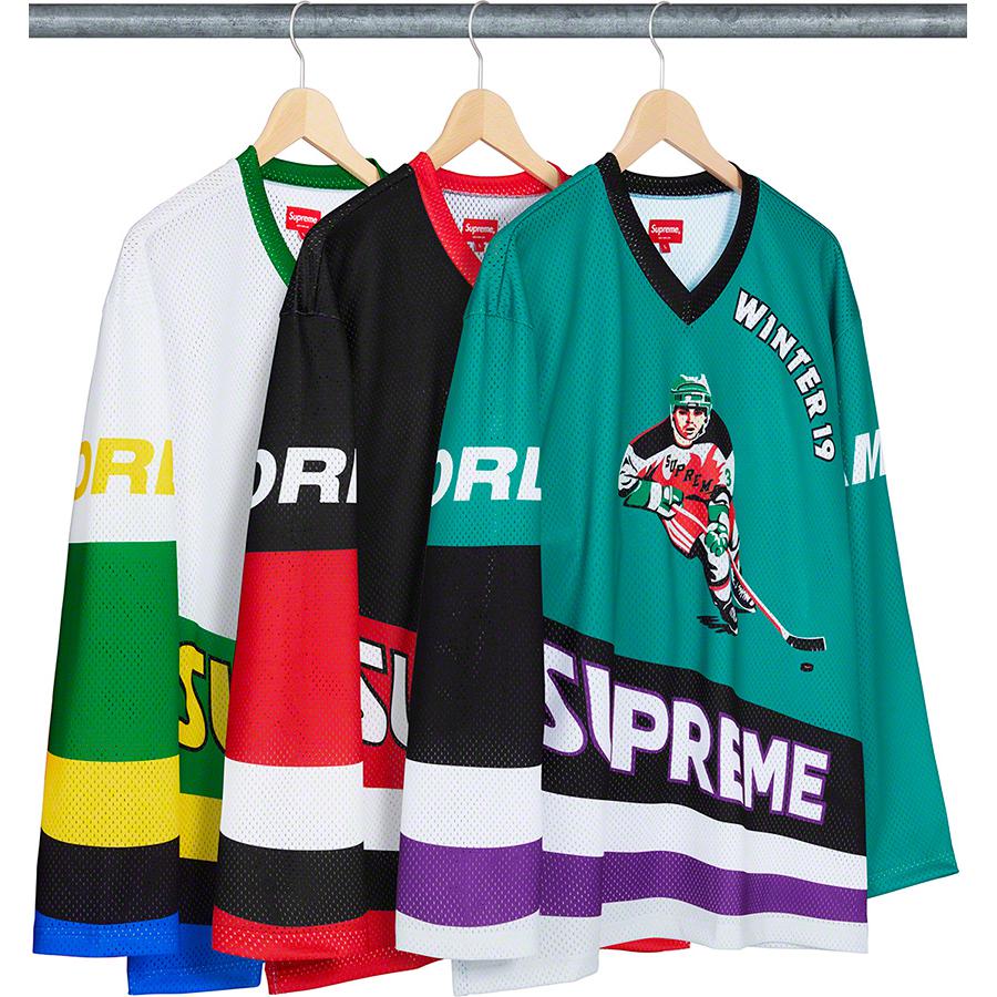 supreme ice hockey jersey