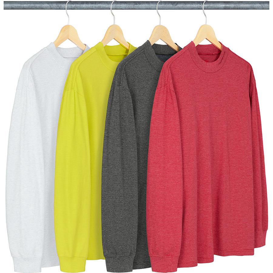 Supreme Micro Stripe Mock Neck releasing on Week 15 for fall winter 2019