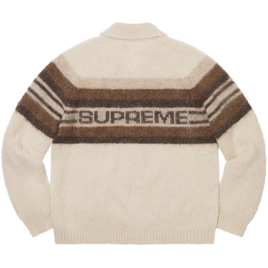 Details on Brushed Wool Zip Up Sweater  from fall winter 2019 (Price is $178)