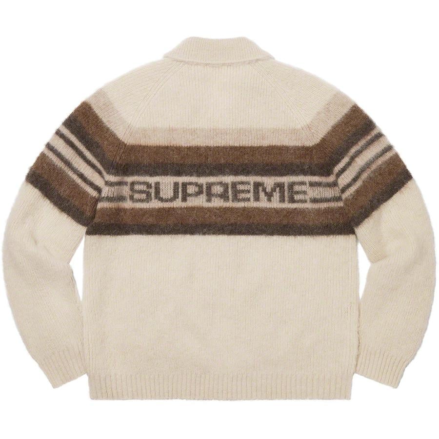 Details on Brushed Wool Zip Up Sweater  from fall winter
                                                    2019 (Price is $178)