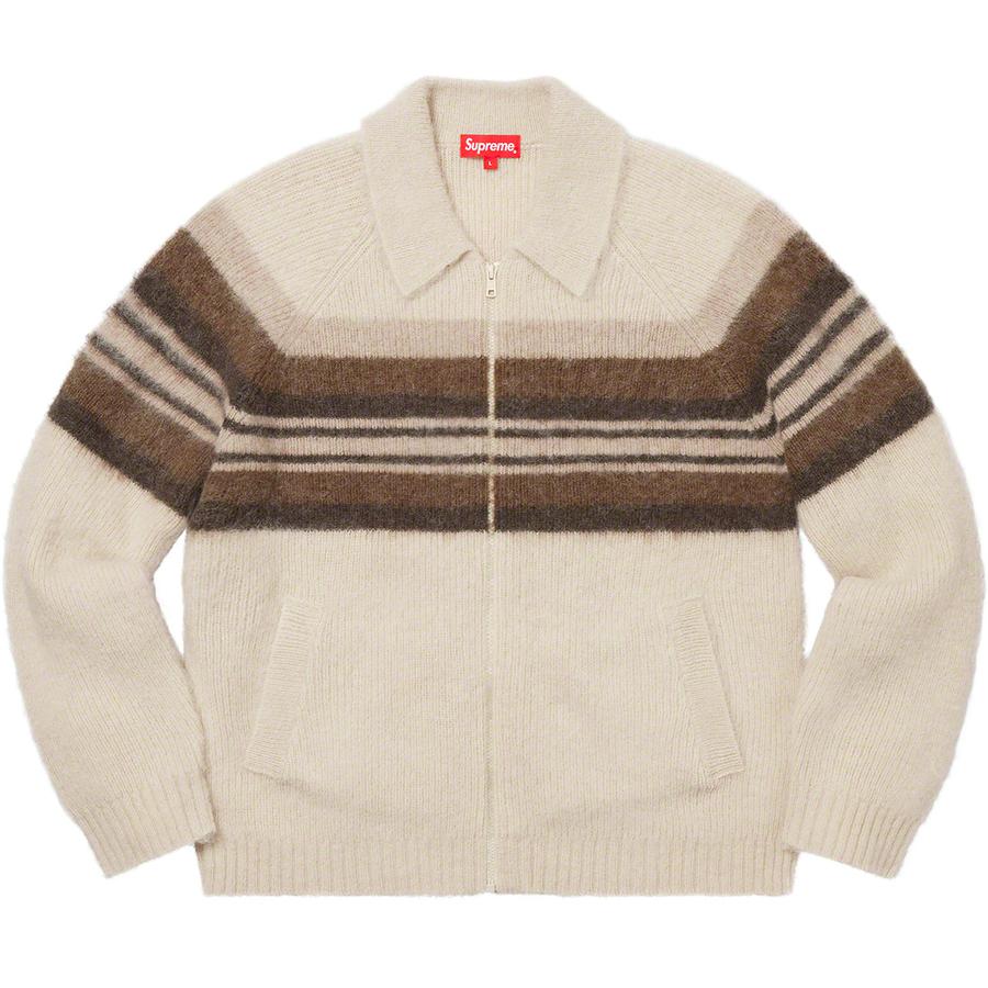 Details on Brushed Wool Zip Up Sweater  from fall winter
                                                    2019 (Price is $178)