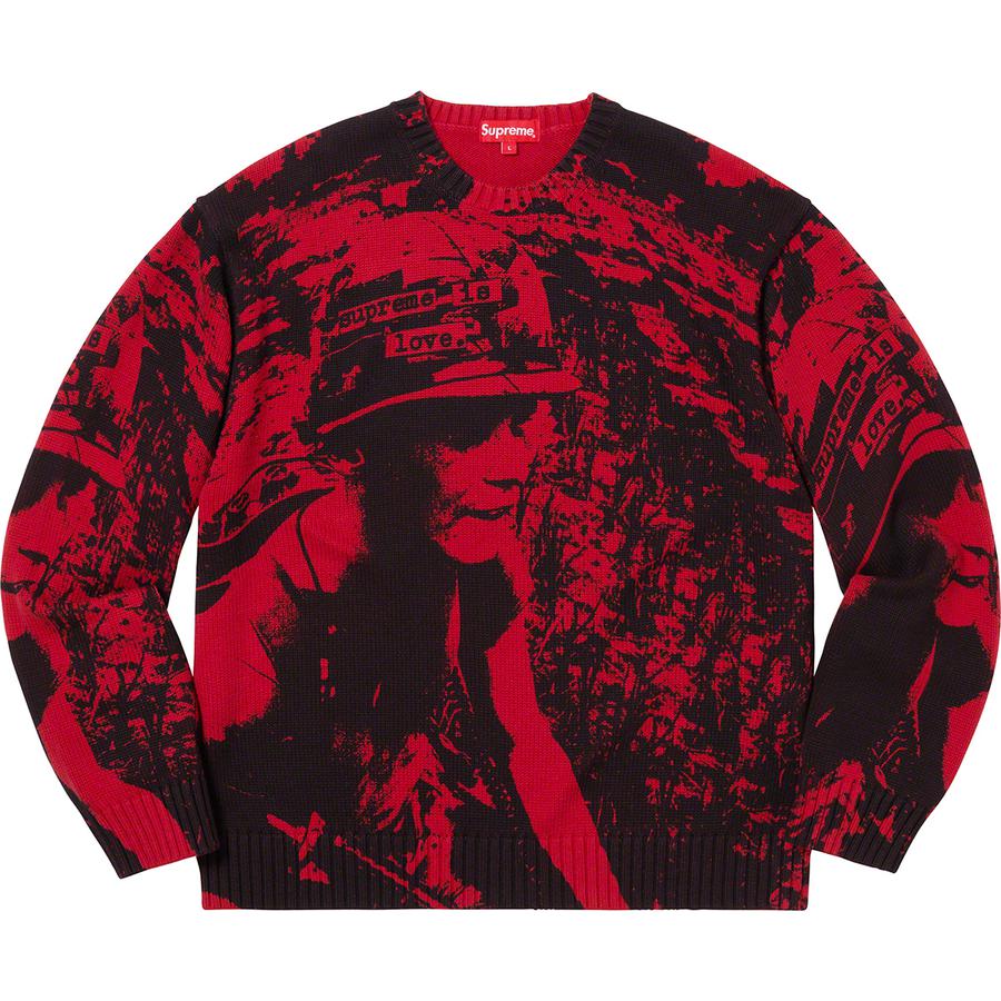 Details on Supreme is Love Sweater  from fall winter
                                                    2019 (Price is $158)