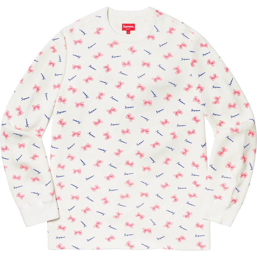Details on Bow Waffle Thermal  from fall winter 2019 (Price is $98)