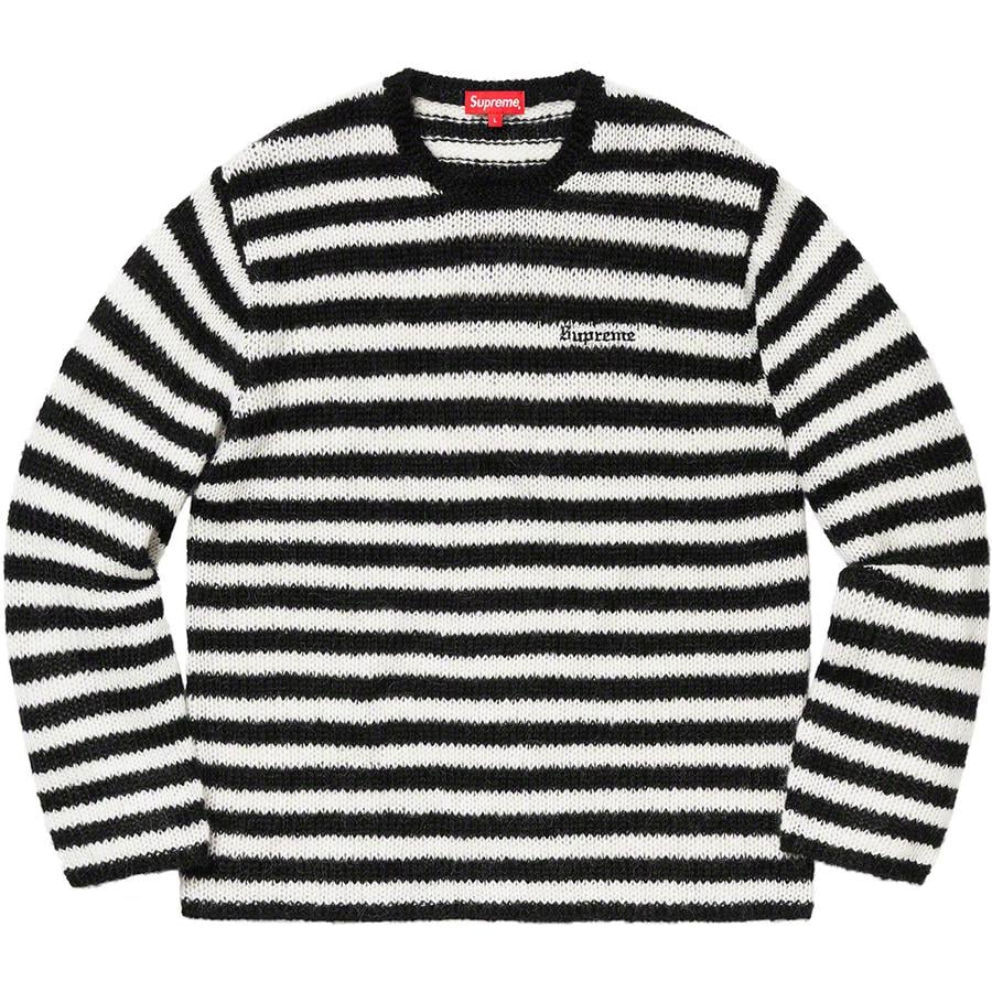 Details on Stripe Mohair Sweater  from fall winter
                                                    2019 (Price is $158)