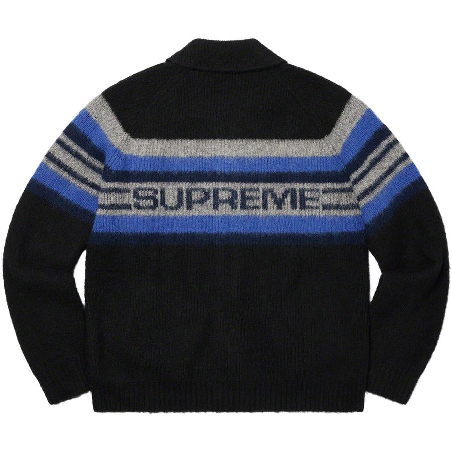 Details on Brushed Wool Zip Up Sweater  from fall winter
                                                    2019 (Price is $178)