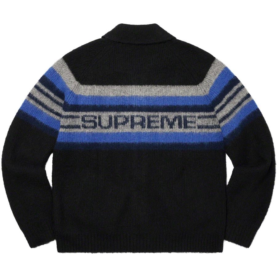 Supreme Brushed Wool Zip Up Sweater (FW19) - $178