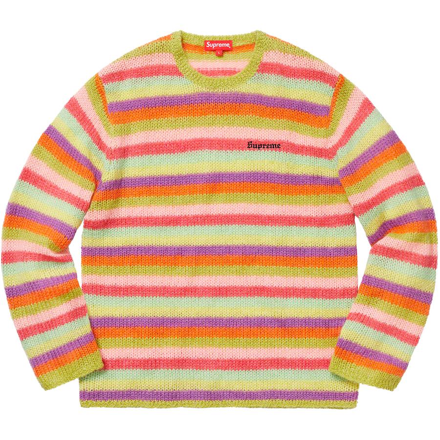 Stripe Mohair Sweater - fall winter 2019 - Supreme