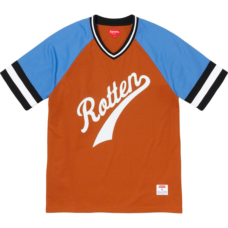 Details on Rotten Baseball Top  from fall winter 2019 (Price is $98)