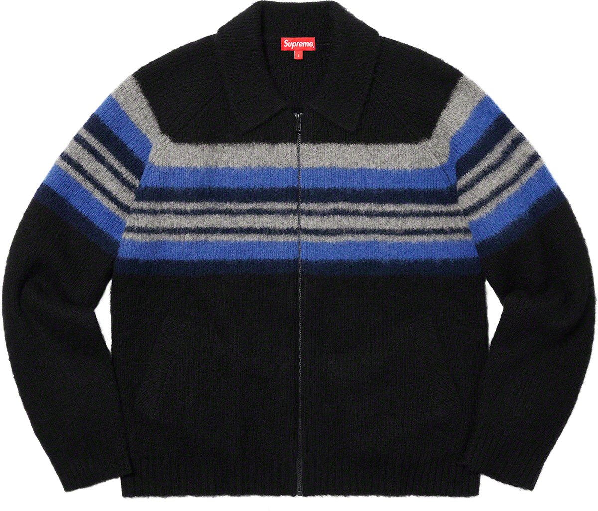 Brushed Wool Zip Up Sweater - fall winter 2019 - Supreme