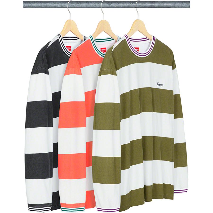 Supreme Printed Stripe L S Top for fall winter 19 season