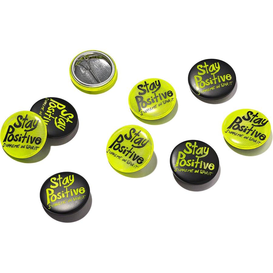 Details on Stay Positive Button from fall winter
                                            2020 (Price is $2)