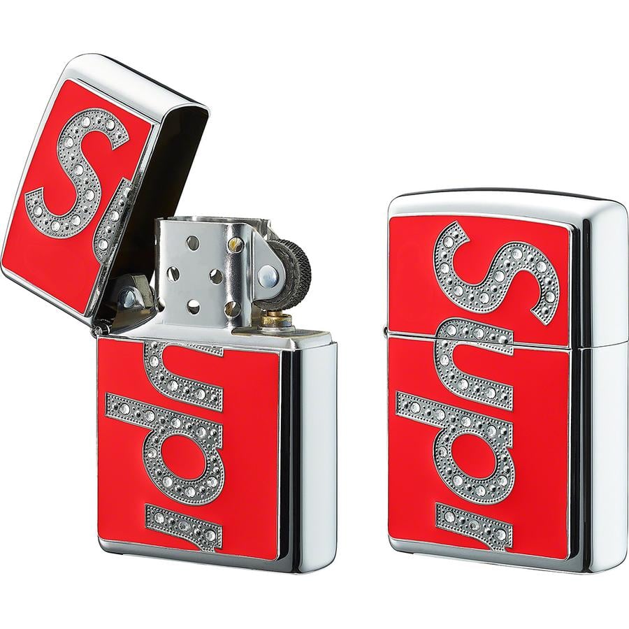 Supreme Swarovski Zippo for fall winter 20 season