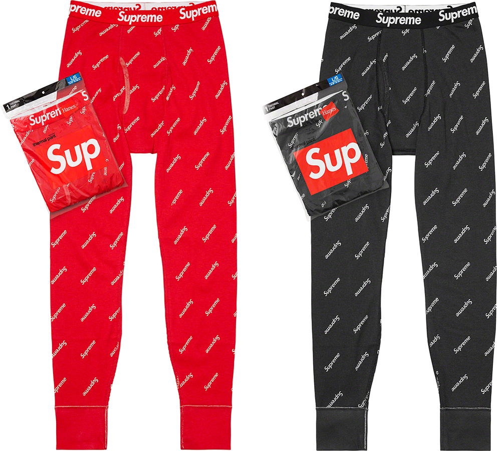 【全品送料無料】 シュプリーム サーマル 骨 supreme thermal pant kids-nurie.com