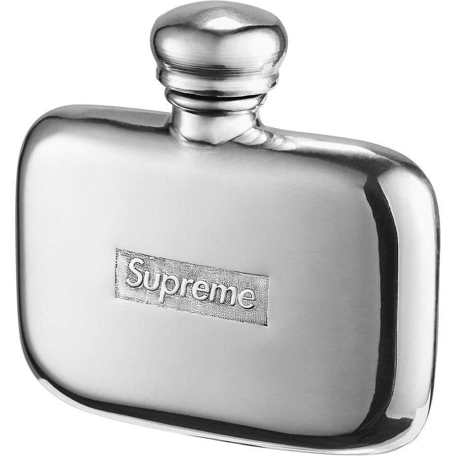 Supreme Pewter Mini Flask released during fall winter 20 season