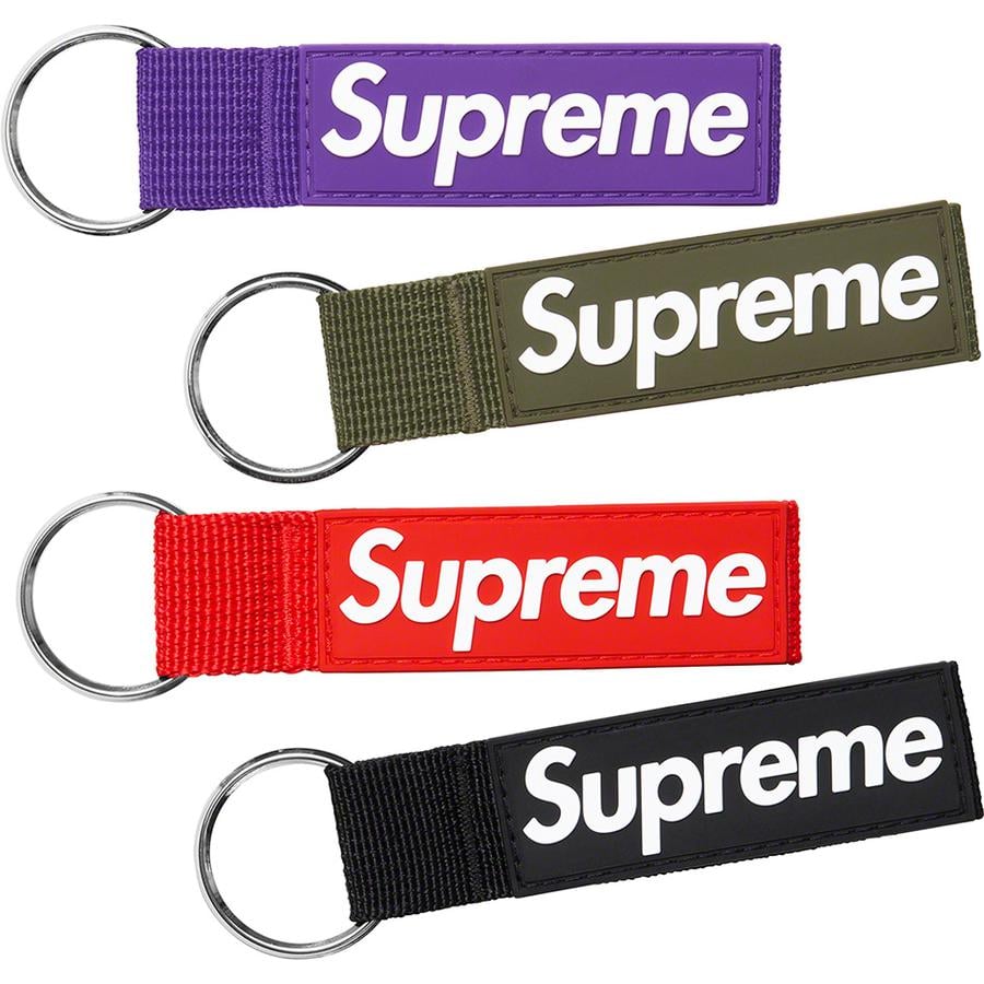 Details on Webbing Keychain from fall winter
                                            2020 (Price is $18)