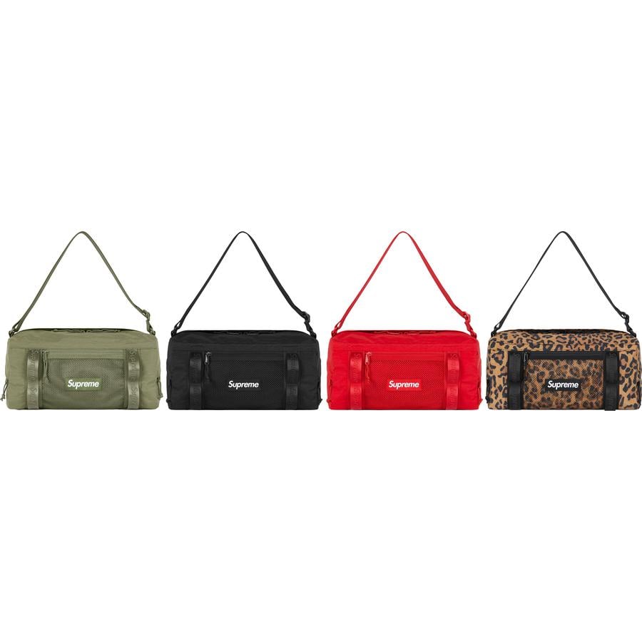 Details on Mini Duffle Bag from fall winter
                                            2020 (Price is $98)