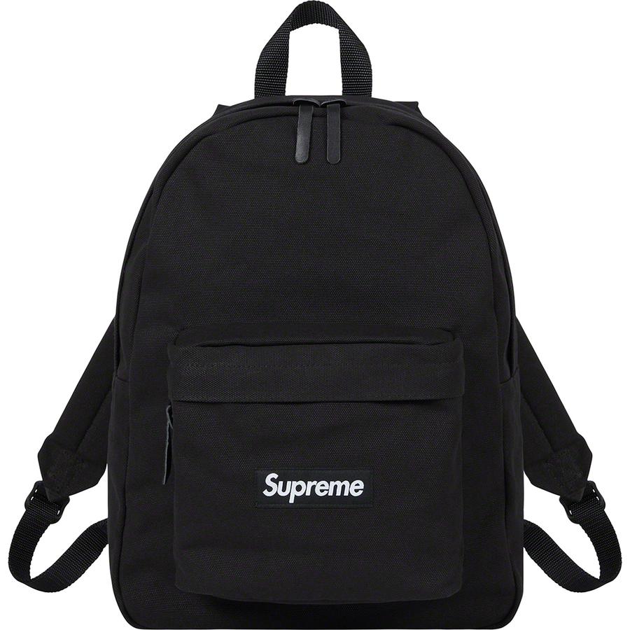 Details on Canvas Backpack  from fall winter
                                                    2020 (Price is $110)