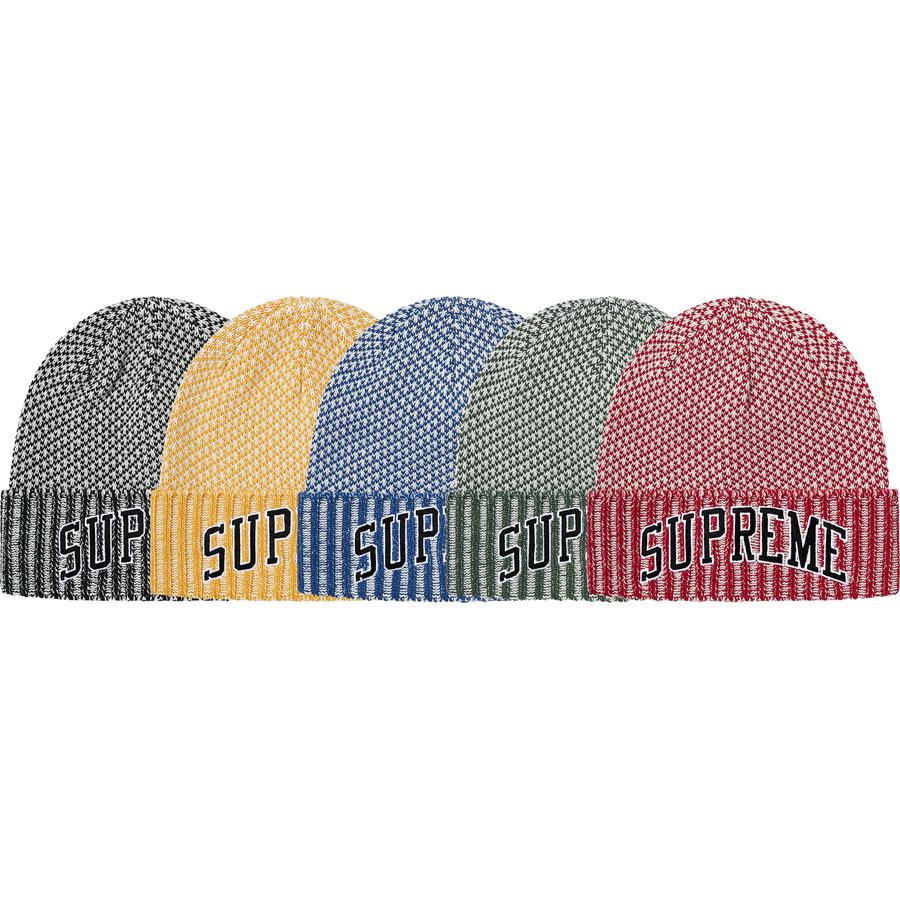 Supreme Fair Isle Beanie for fall winter 20 season