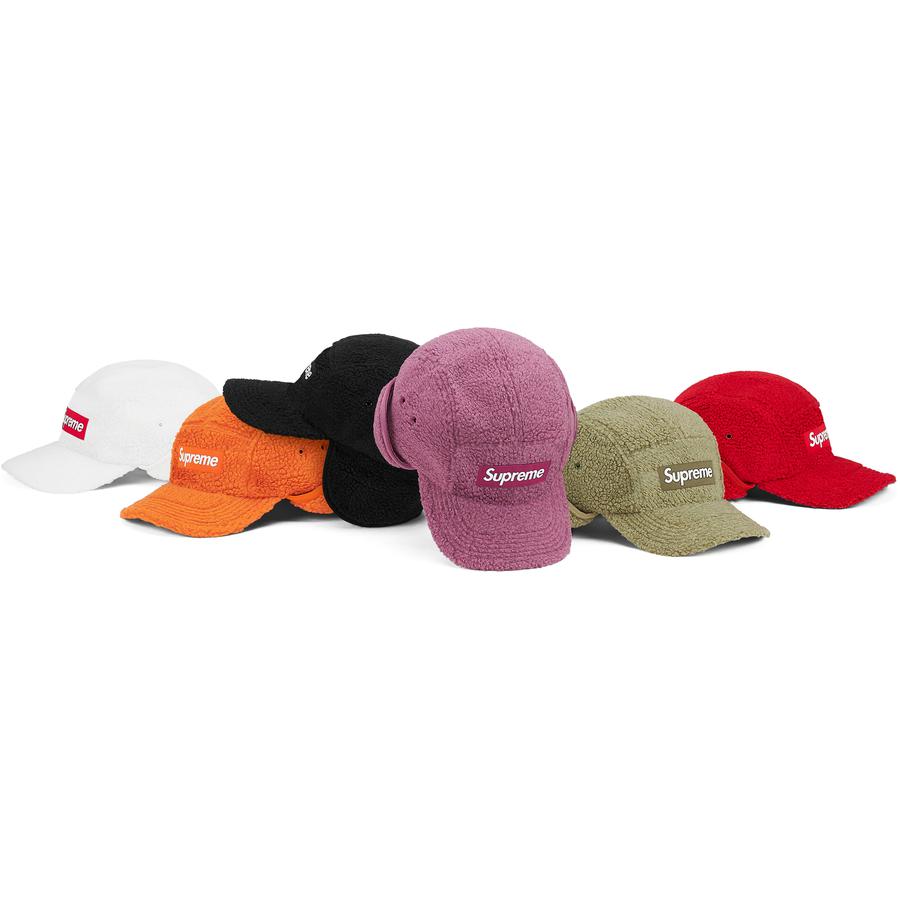 Supreme Deep Pile Earflap Camp Cap releasing on Week 15 for fall winter 2020