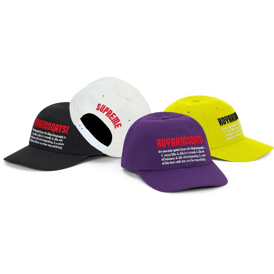 Supreme Koyaanisqatsi 6-Panel releasing on Week 14 for fall winter 2020