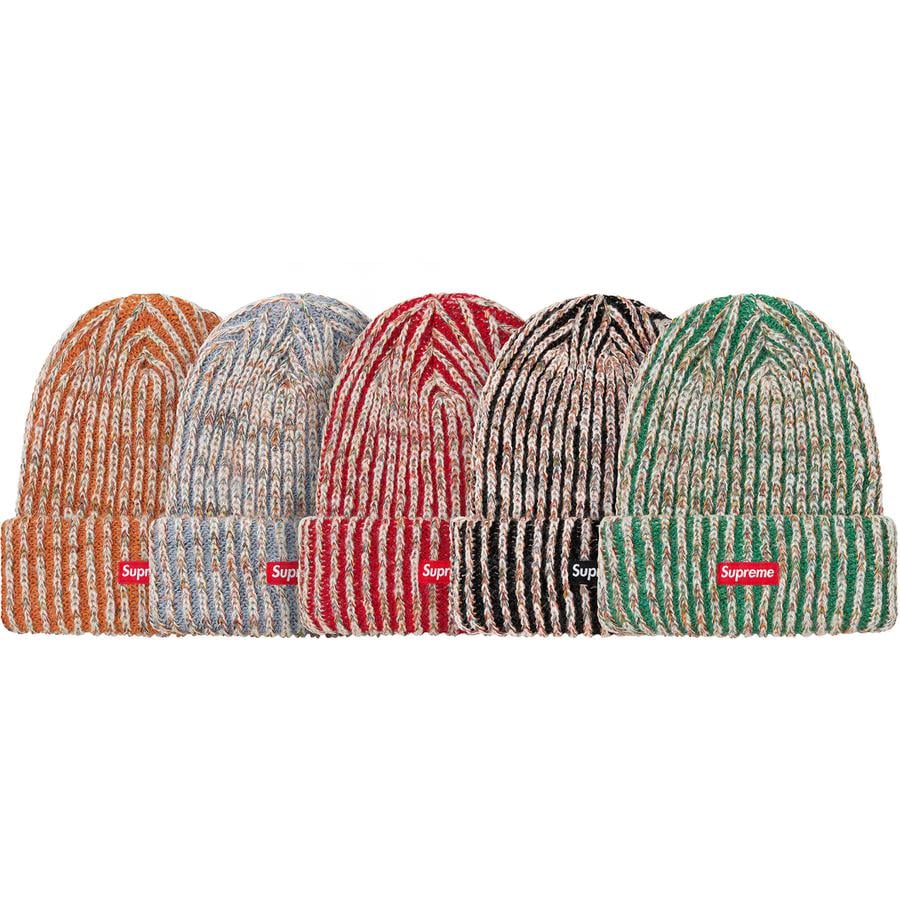 Supreme Rainbow Knit Loose Gauge Beanie releasing on Week 5 for fall winter 2020