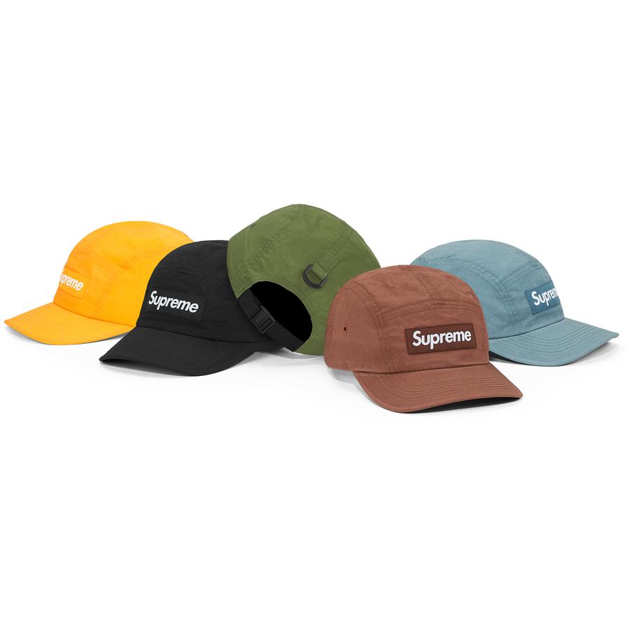 Details on Dry Wax Cotton Camp Cap from fall winter 2020 (Price is $54)