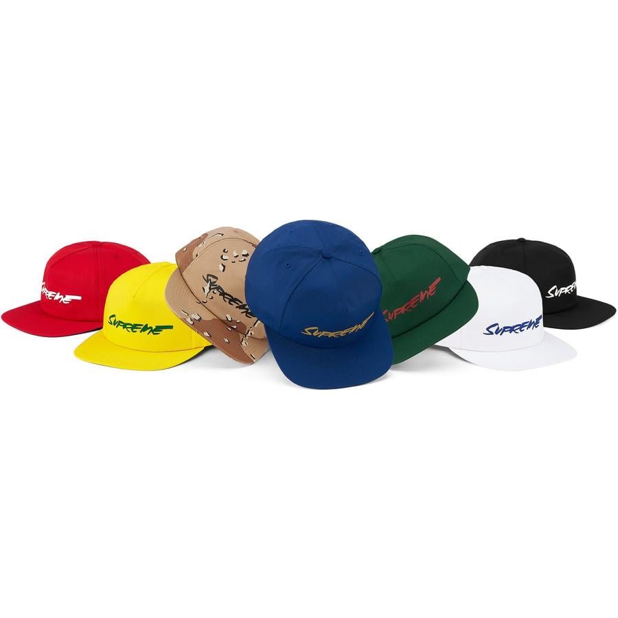 supreme futura logo 5-panel