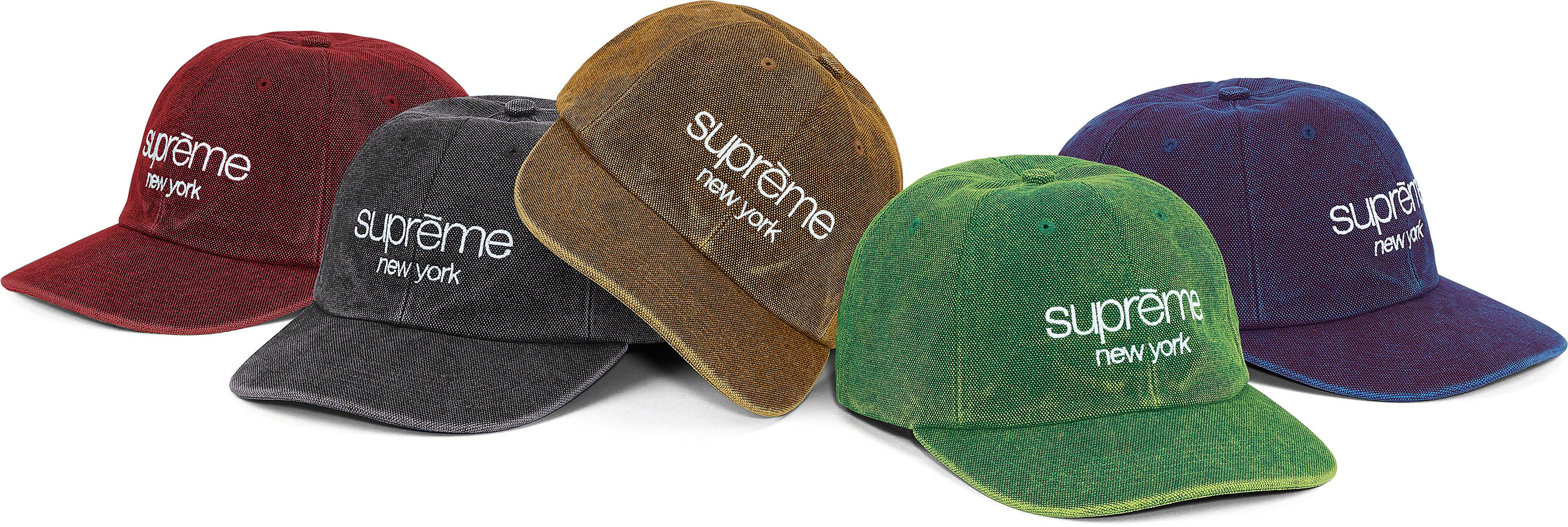 supreme 2-tone canvas 6-panel