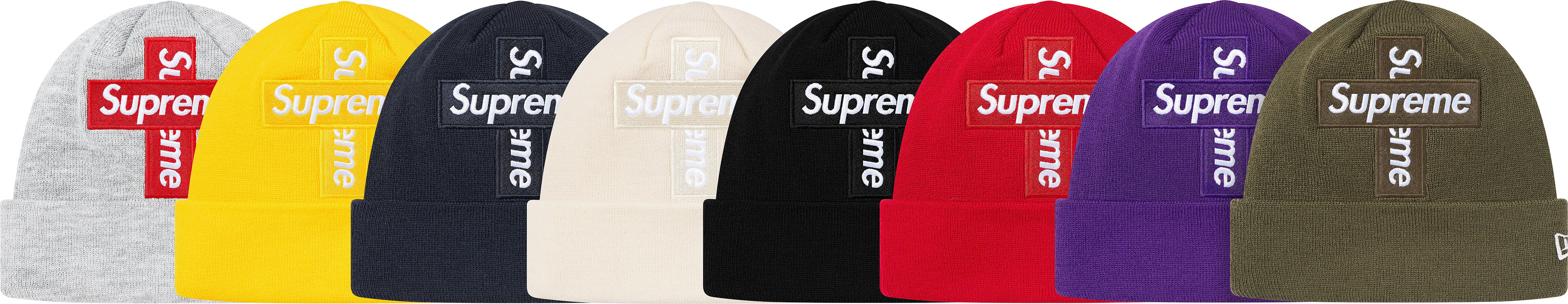 New Era Cross Box Logo Beanie - fall winter 2020 - Supreme