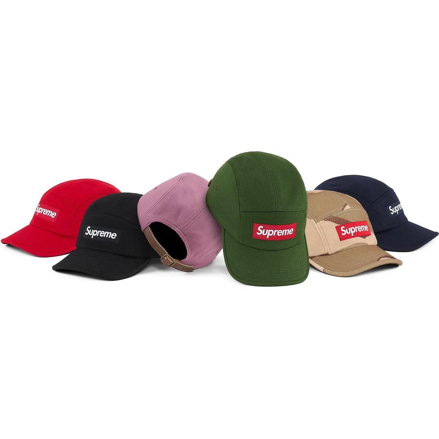 Supreme Wool Camp Cap released during fall winter 20 season