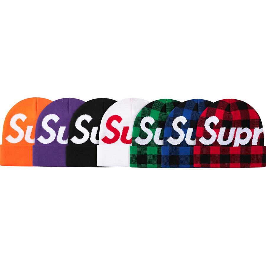 Details on Big Logo Beanie from fall winter 2020 (Price is $40)