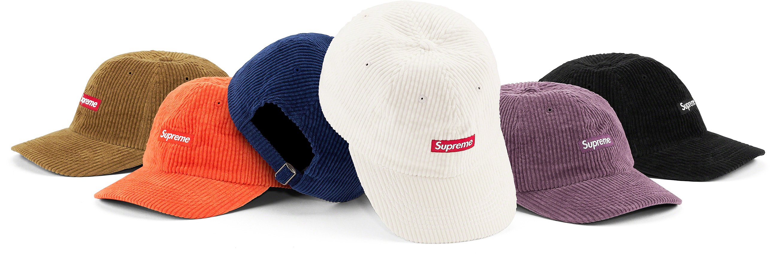 シュプリームRipple Corduroy Small Box 6-Panel