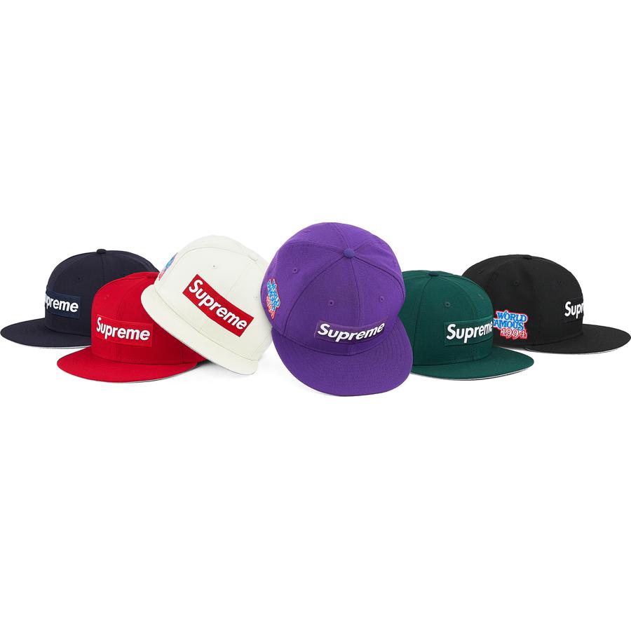 Supreme World Famous Box Logo New Era releasing on Week 6 for fall winter 2020