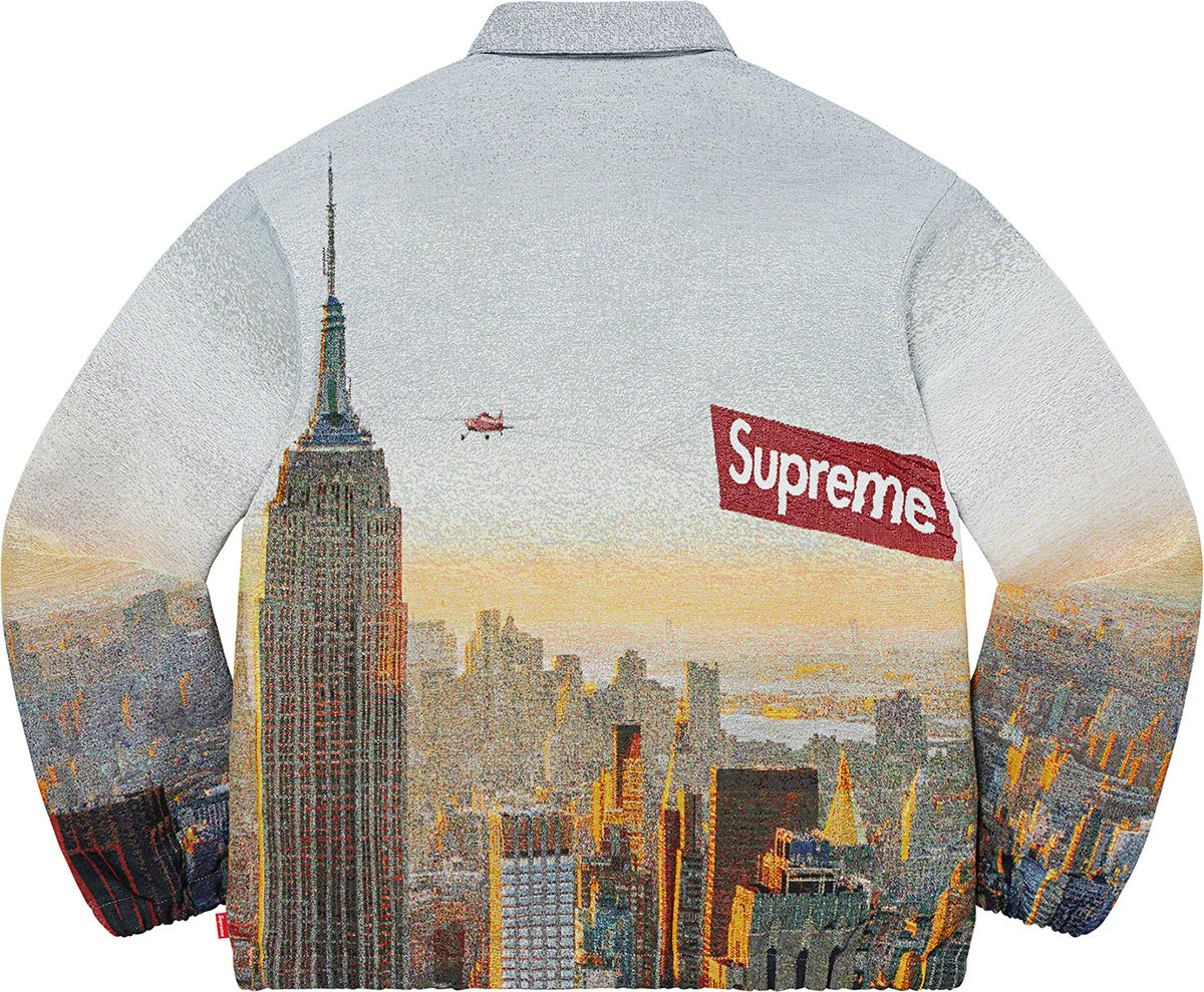 低価通販】 Supreme - Aerial Tapestry Harrington Jacket Sサイズの ...