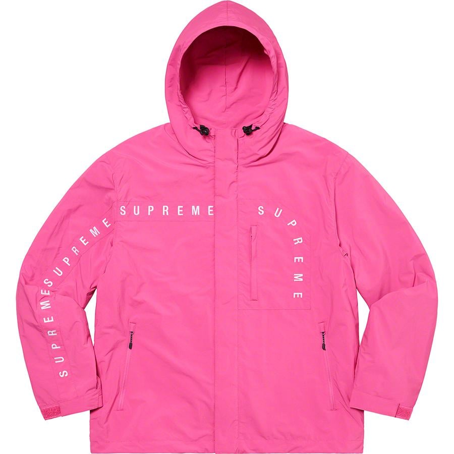 Details on Curve Logos Ripstop Jacket  from fall winter
                                                    2020 (Price is $168)
